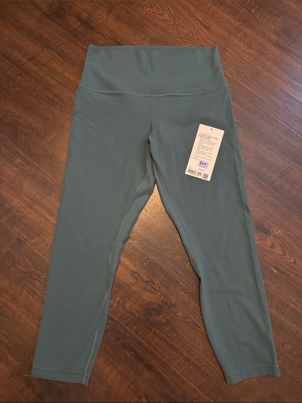 lululemon athletica High-Rise Leggings in Teal Green